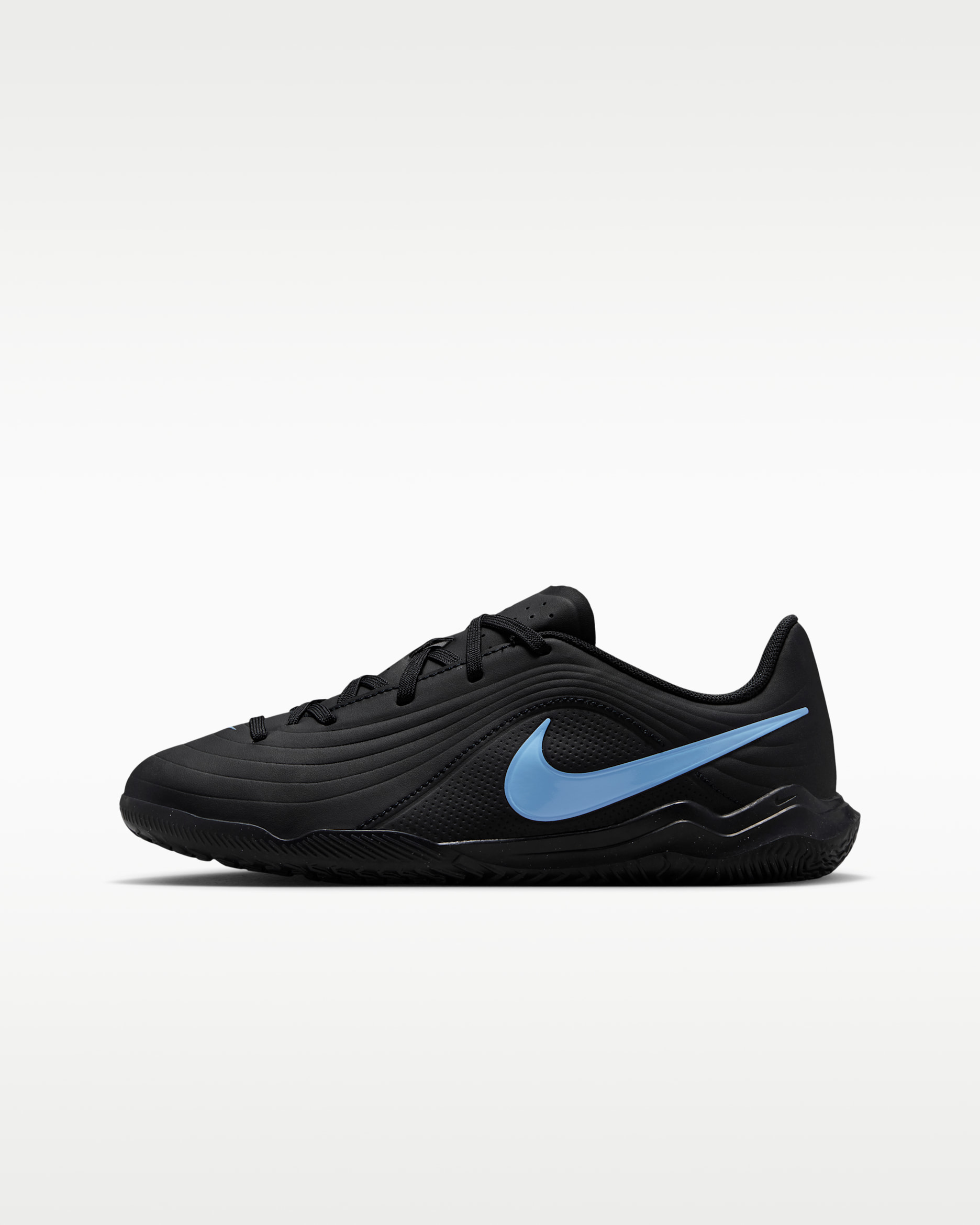 00s NIKE ナイキ ロンt ゴツナイキ ブラック フットボール Nike Jr. Tiempo Maestro Club Indoor/Court Low-Top Soccer Shoes